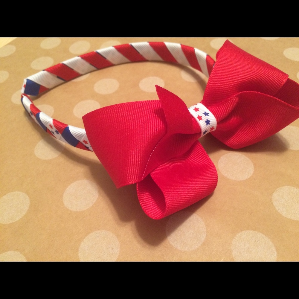 4th of July girls hair accessories
